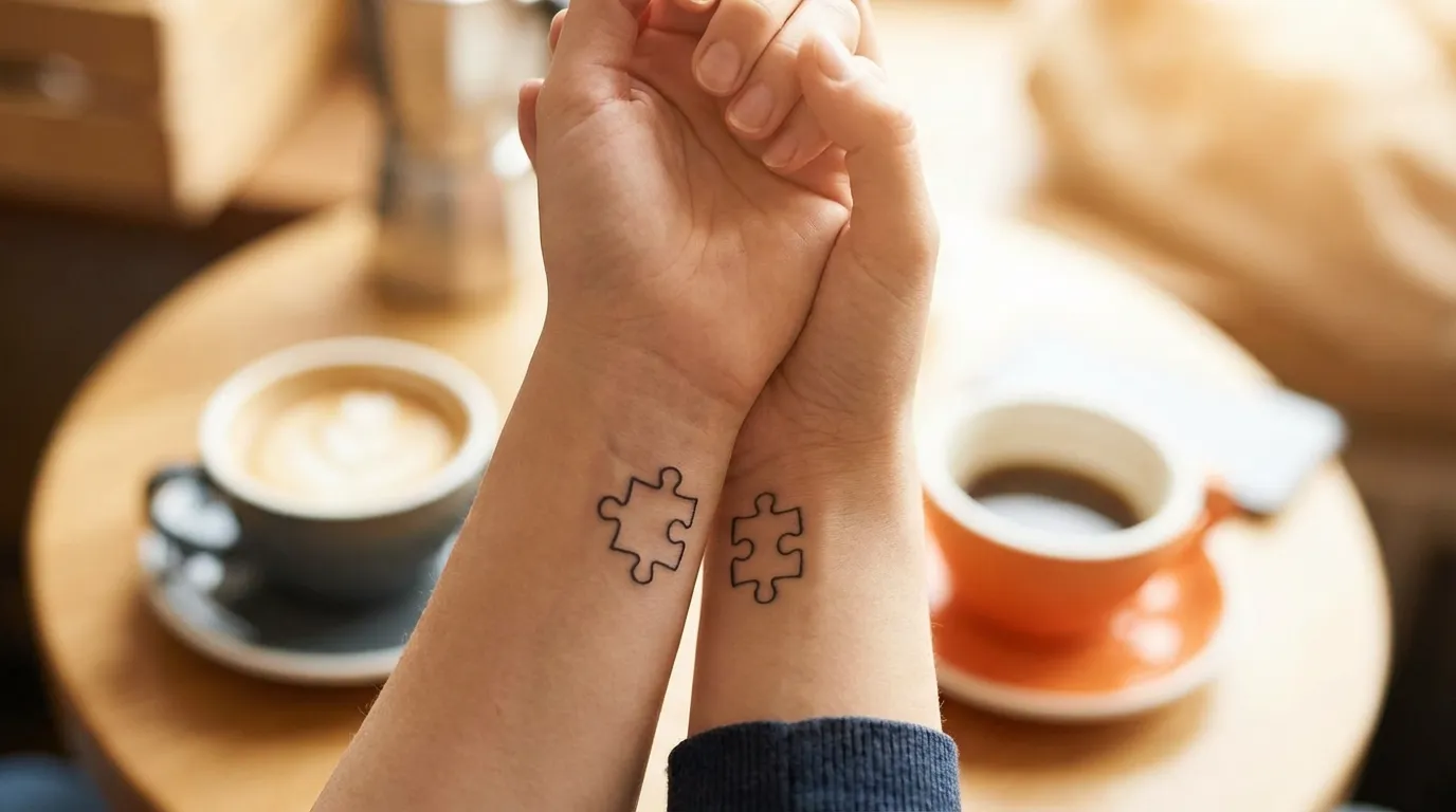 وشم ثنائي متطابق للأزواج