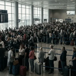 ازدحام قاعات المغادرة في مطار بيروت يعكس موجة الهجرة الكبرى