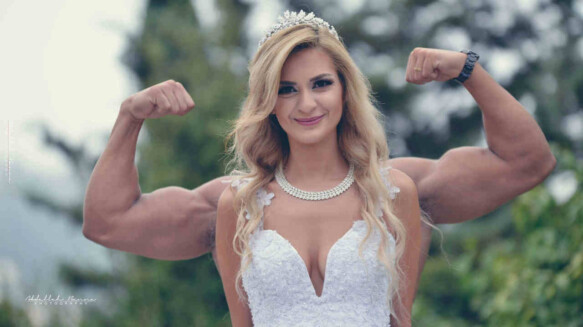 Lebanese wedding couple