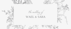 lebanese wedding card